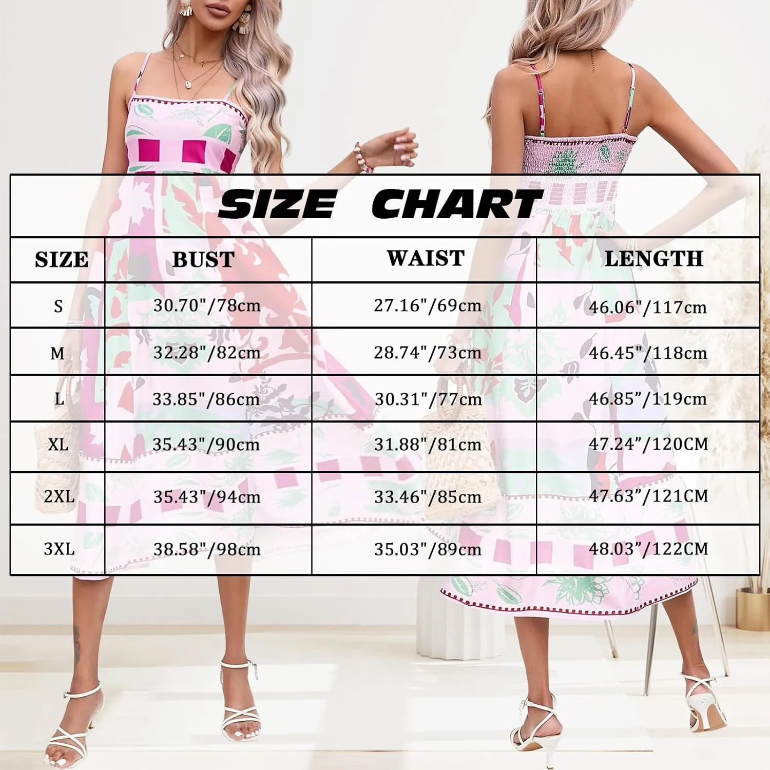 Women Spaghetti Strap Graffiti Maxi Dress Sleeveless Loose Boho Flowy Long Sundress Colorful A Line Beach Sundress
