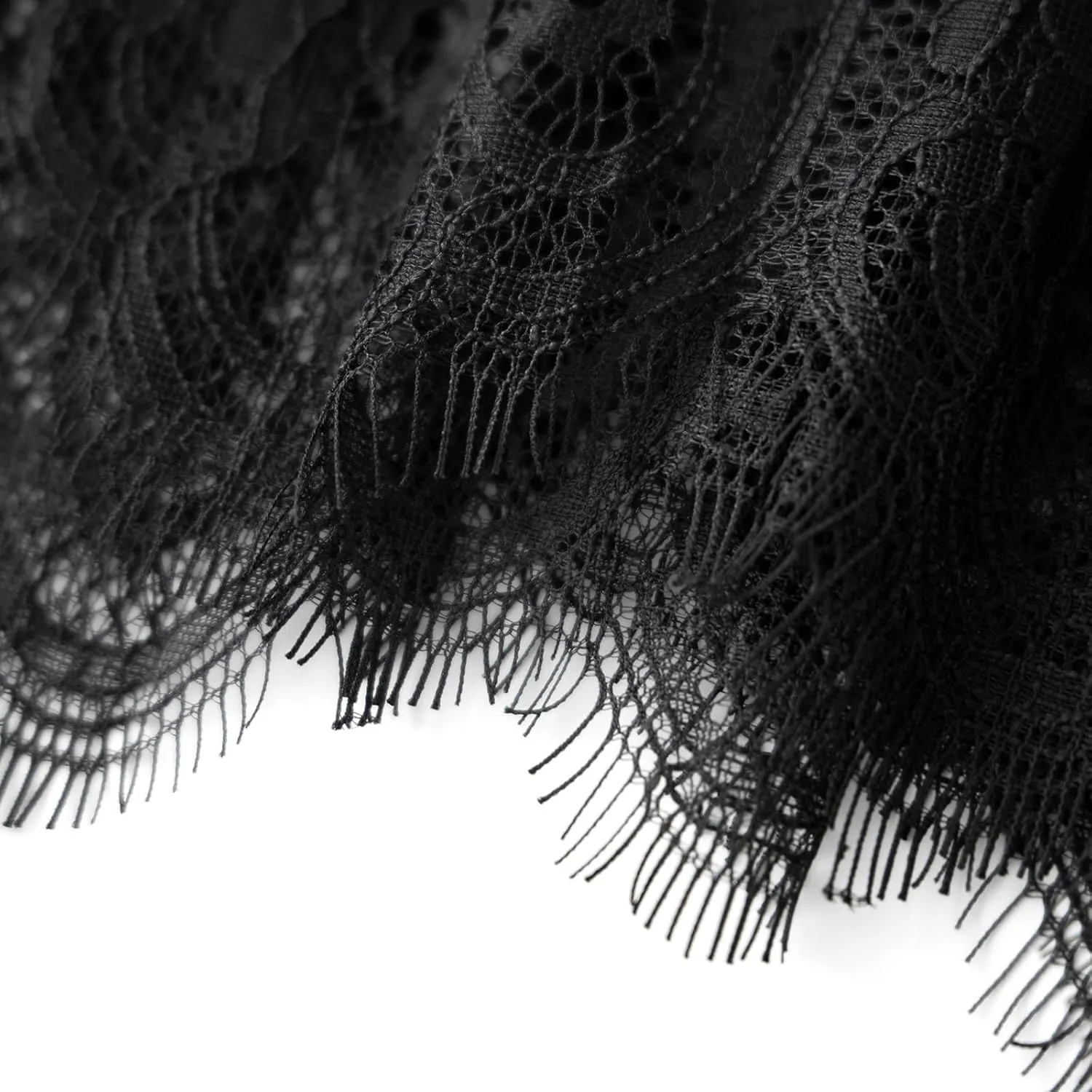 Women Y2k Lace Half Slip Skirt Low Rise Pleated Ruffle Midi Skirt Layered Flowy Long Skirts Underskirt