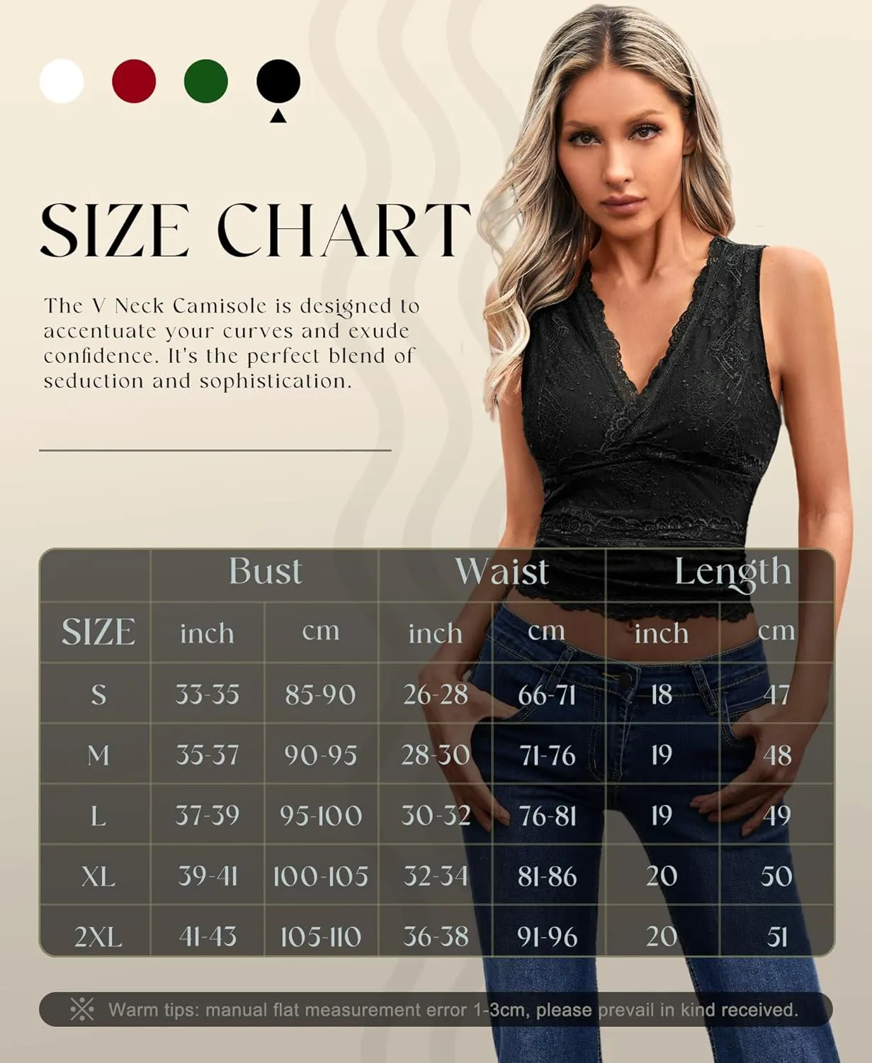 Womens Lace Tank Tops - V Neck Camisole Sleeveless Sexy Going Out Y2K Cropped Halter Vest Top
