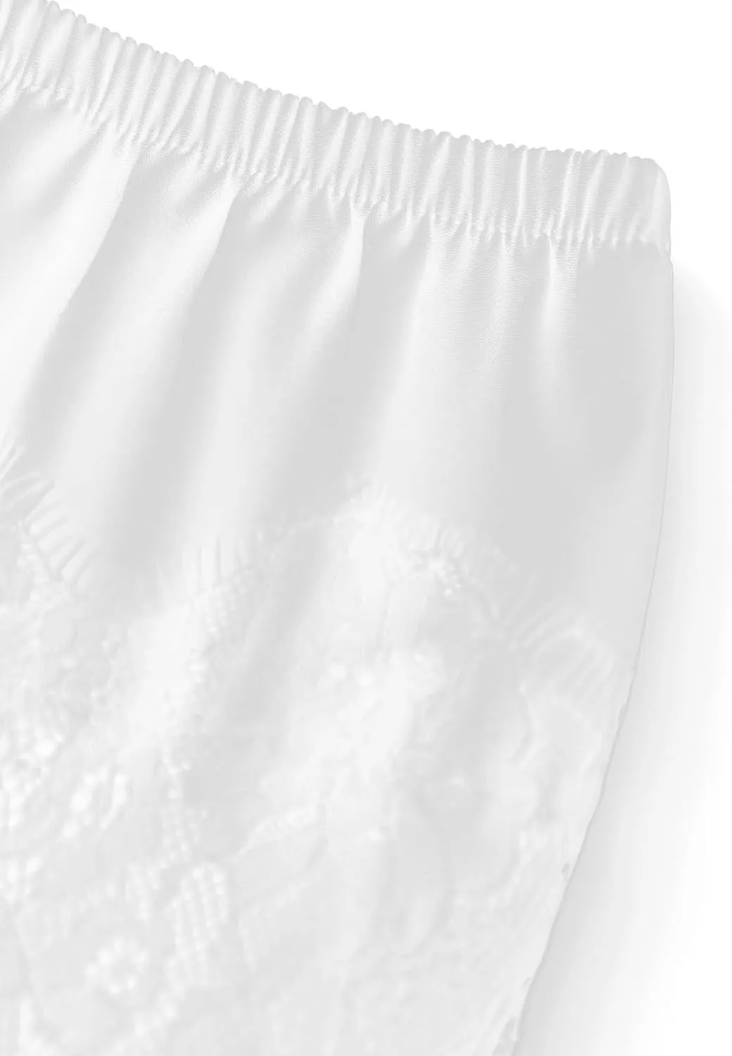 WZTYYDS Women Summer Pleated Skirt Casual Floral Lace Elastic A-Line Midi Skirt for Beach Vacation Club Streetwear