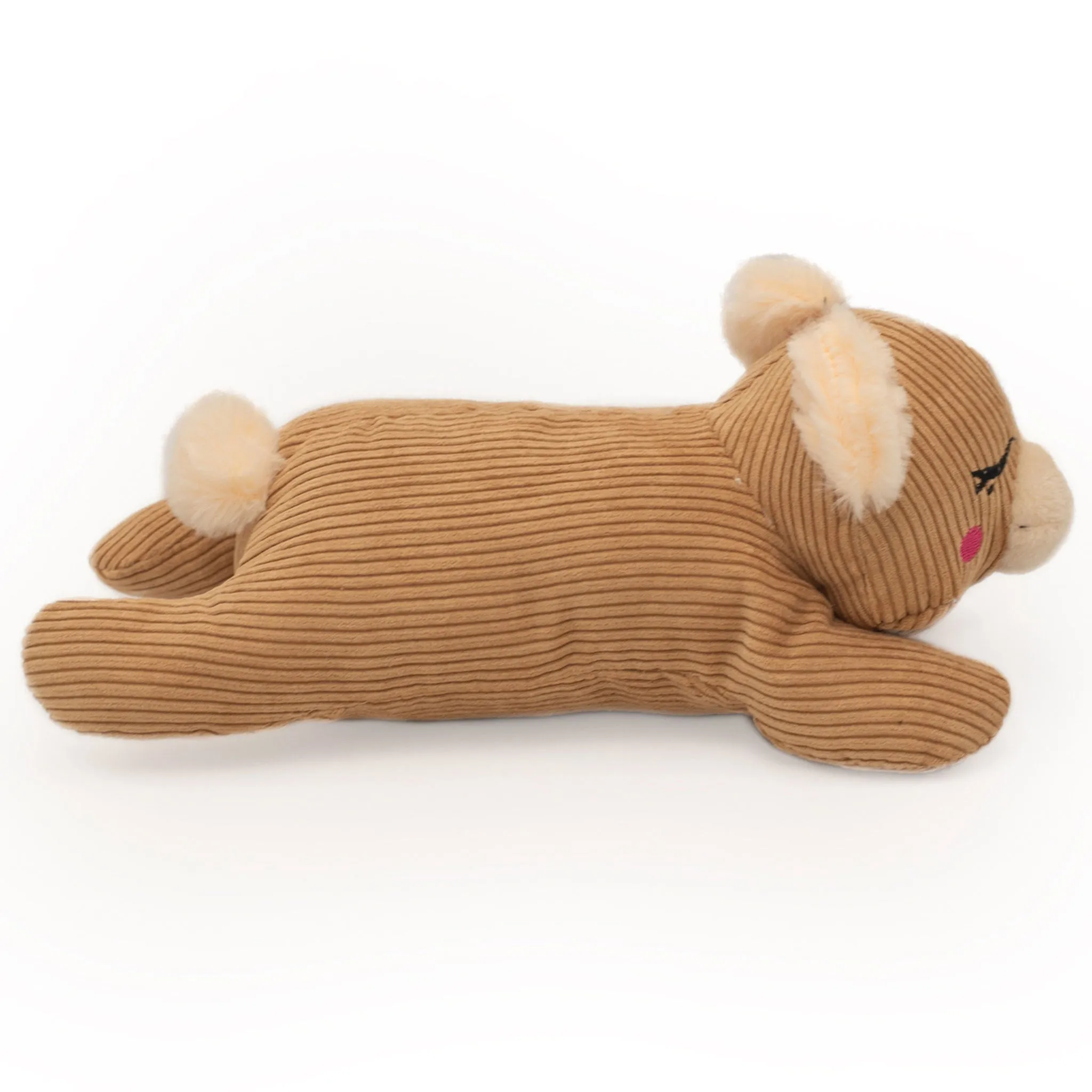 Zippy Paws Shhhqueaker Bear Dog Toy
